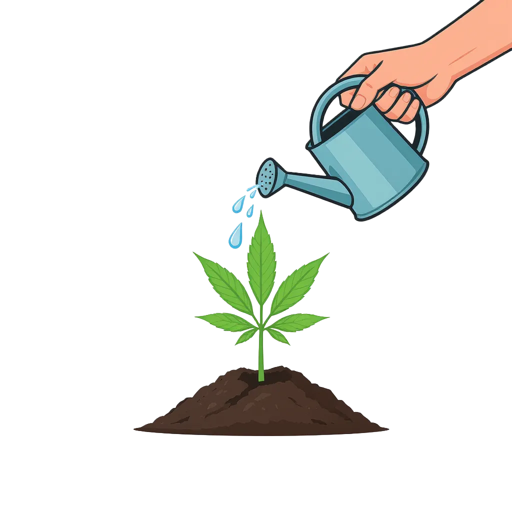 donation image watering seedling