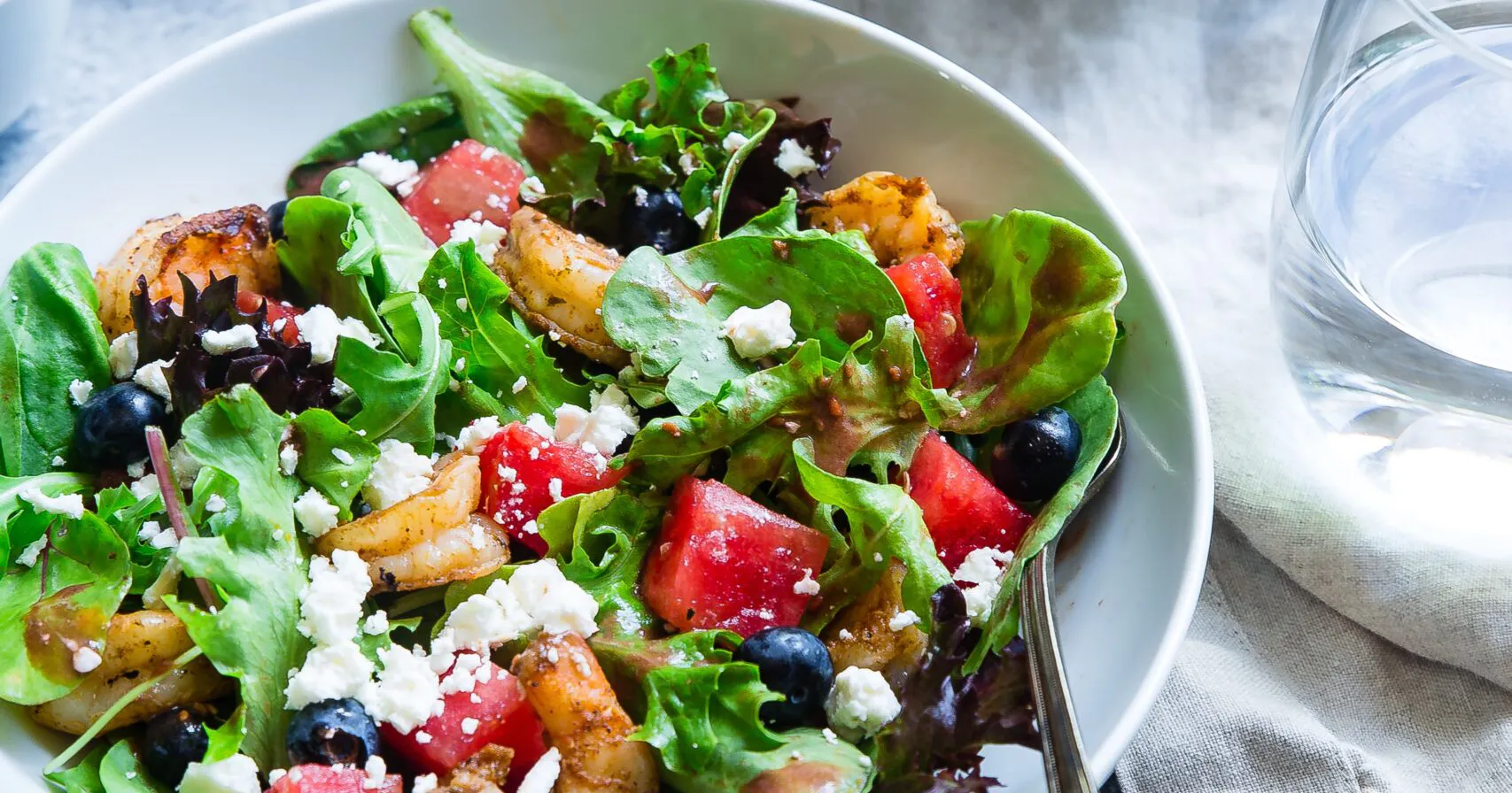 blueberry hemp heart salad