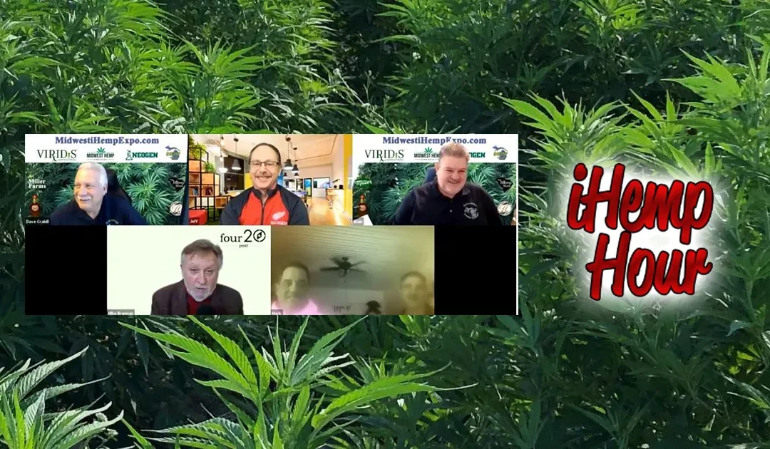Creating a Sustainable World with the Comeback Crop” – All Things Midwest iHemp Expo on this week’s iHemp Hour