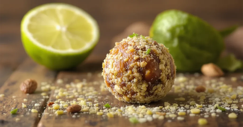 dates almonds cashews hemp seeds lime