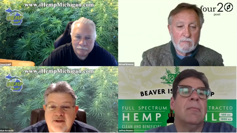 Dr. Jeffrey Powers of Beaver Island Hemp talks about pets and CBD on the iHemp Hour