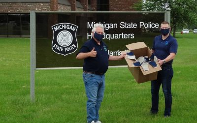 iHemp Michigan Donates Hemp Masks to MI State Workers