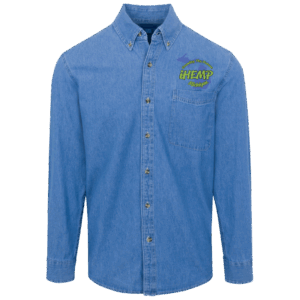 SP10 Port & Company Mens Long Sleeve Denim Shirt
